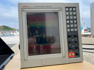 スズキ 魚探カラーサウンダーES-7100