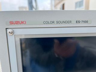 スズキ 魚探カラーサウンダーES-7100