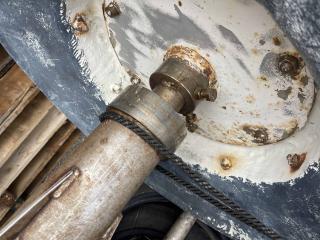 3段ローラー 油圧巻き上げ機