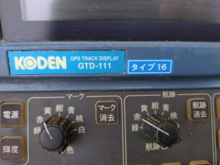 KODEN GTD-111 GPSプロッター&アンテナ