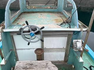 ヤンマー えさやり養殖投餌船 マリンクレーン