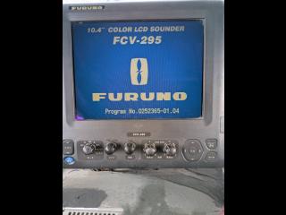FURUNO FCV-295 10.4型、2周波カラー液晶魚群探知機