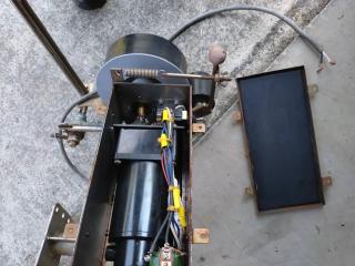 森山製作所 ホーマS型 24v100w 取付台付き 