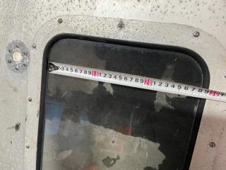 船舶用アルミ製ハッチ 開きドア 約縦151㎝×横62.6㎝ アルミ製