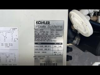 KOHLER 6EKOD 6kw 発電機 サウンドシールド付き